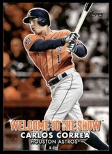 2022 Topps Series 1 - Welcome to the Show #WTTS-30 Carlos Correa
