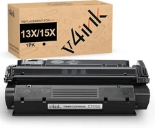 v4ink Toner Cartridge Replacement for HP C7115X 15X Q2613X 13X High Yield C7115A