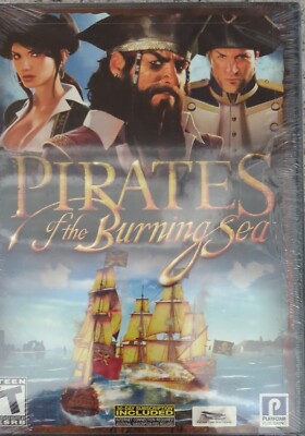 Pirates of the Burning Sea (PC, 2008) Brand New/Factory Sealed, FREE SHIPPING!!!