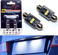 Led Light Canbus Error Free 6418 5w White 5000k Two Bulbs License Plate Upgrade