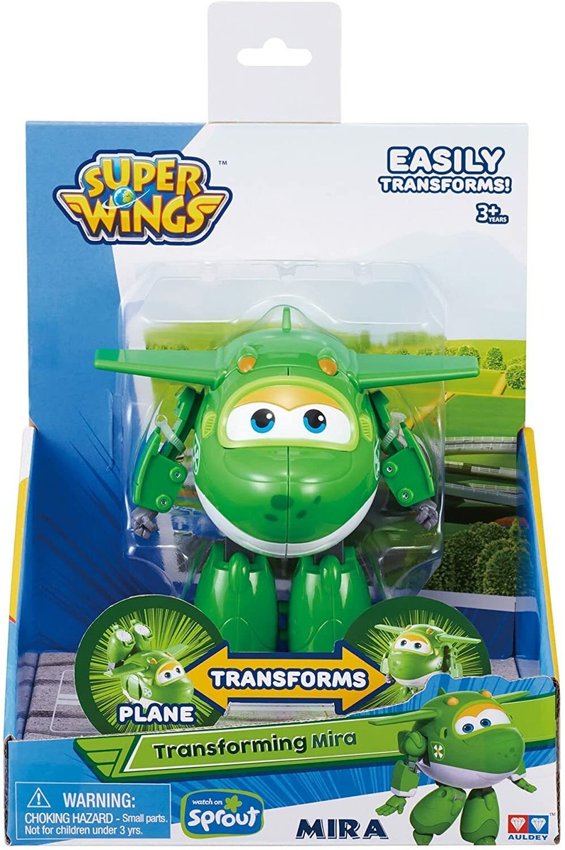 Super Wings Transforming Mira Toy Airplane Figure 5