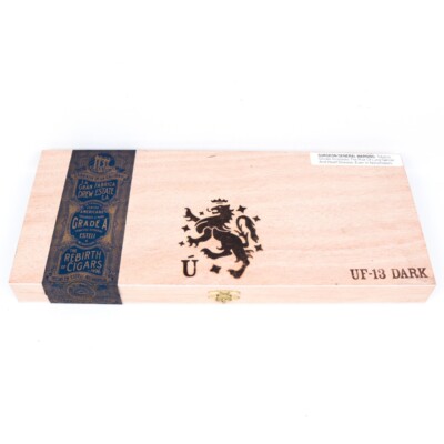 Liga Privada UF-13 Dark Unico Empty Wood Cigar Box 13.75'' x 5.75'' x 1.25''
