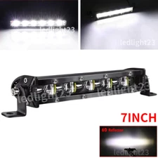 7inch led light bar Spotlight 60W light bar off road led Work Light 24V 12V