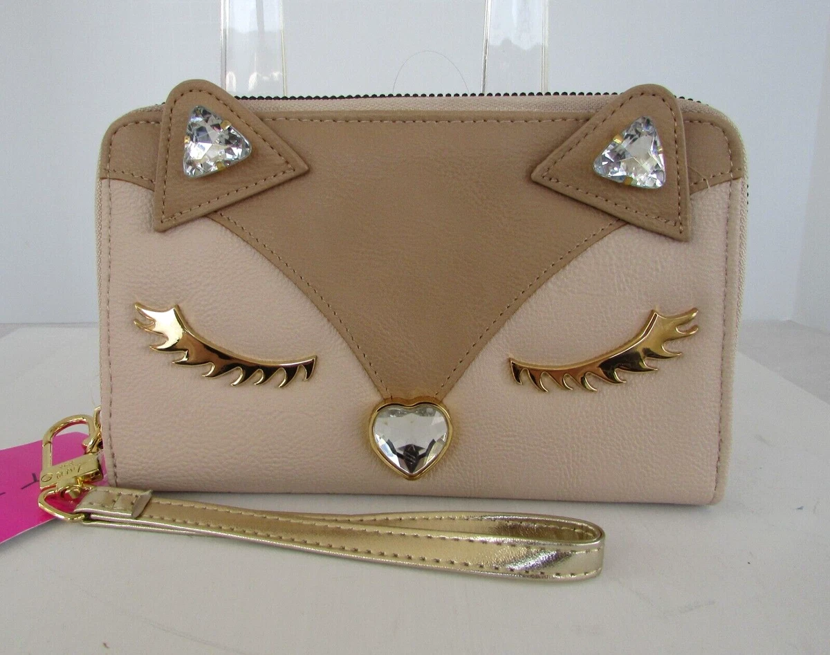 Betsey johnson sales wallet wristlet