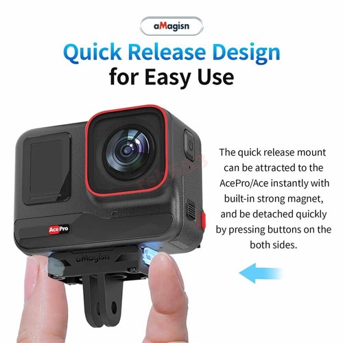 Magnetic Quick Release Mount Base Adapter for Insta360 Ace Pro 2 Camera HOT - Picture 5 of 8