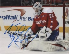 Washington Capitals Braden Holtby Autographed Signed 8x10 NHL Photo COA A5