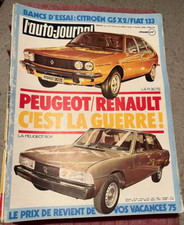 L'AUTO JOURNAL n°6 1975