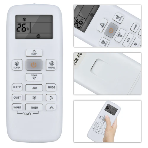 Nuevo RCH-RUY-0 para aire acondicionado Hisense Wadi control remoto WDSTAB-12HRN1 - Imagen 3 de 4