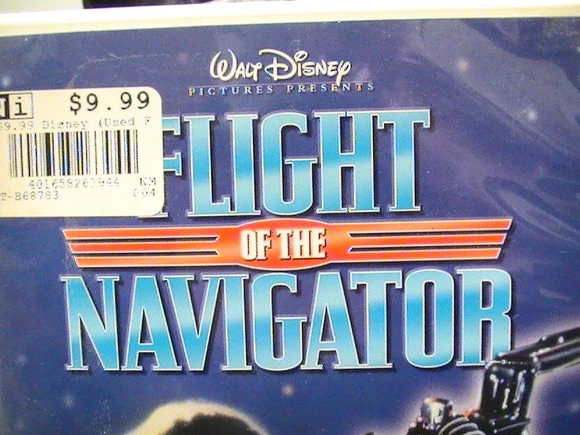 Flight of the Navigator DVD 1986 Joey Cramer UFO Space Aliens Parker Reubens PG  - Image 3 of 4