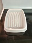 Vintage Tupperware Econo Flavor Saver Meat Keeper Base #857 No Lid — photo 1