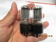 2 tubi RCA sylvania ge 6AX4 testati per mcintosh marantz