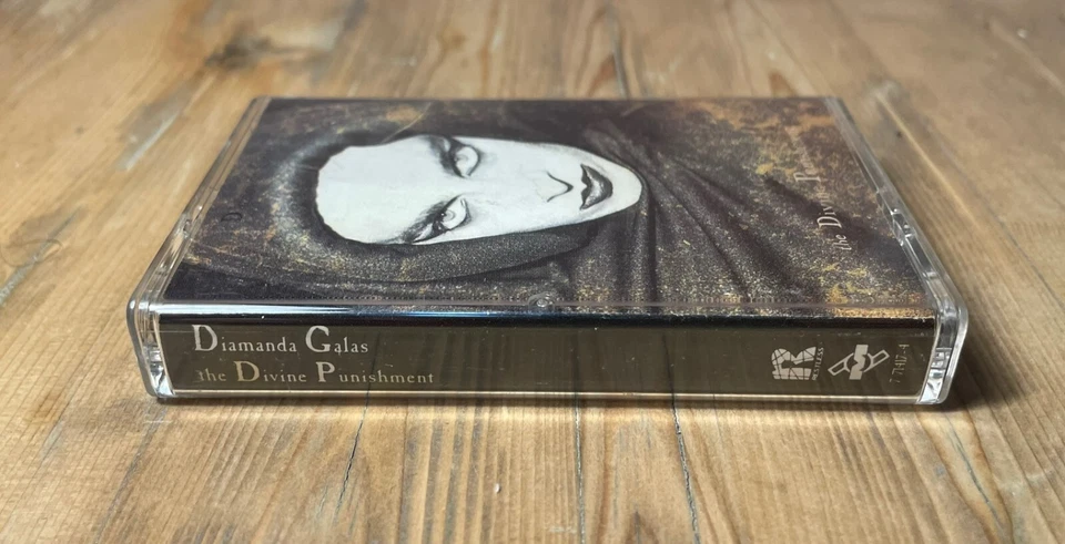 Diamanda Galas The Divine Punishment Cassette Tape 1989 Mute Records Reissue - Image 3 of 4