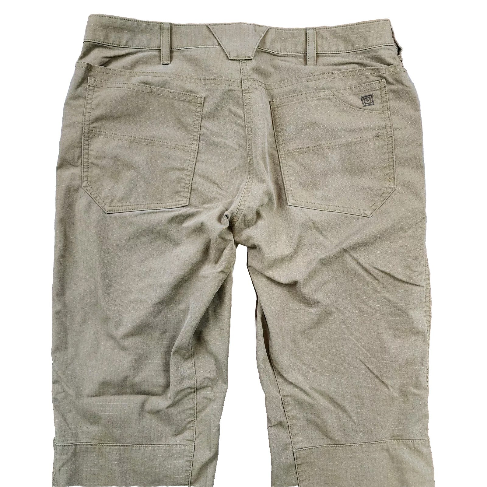 5.11 Tactical Cargo Pants Mens 36 X 32 Brown Flex Ripstop Knee Gusset Combat