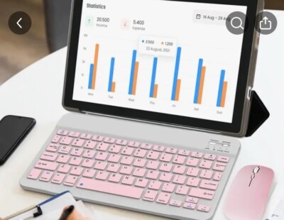 AEEZO 10.1-inch Quad-core Grey Tablet
