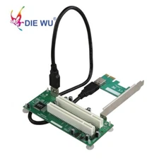 PCI-Express to PCI Adapter Card PCIe to Dual Pci Slot Expansion Card