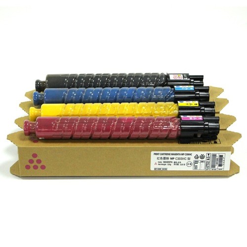 Japan Ersatz Toner für Ricoh Aficio MP C305 Cyan, Magenta, Gelb, Schwarz - Bild 2 von 2