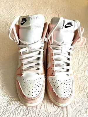 Nike High 1985 Arctic Orange Sneaker Shoe Women s Size US 6.5 Good Used Conditio