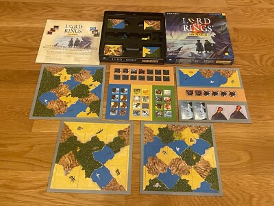 LORD OF THE RINGS The Search (Board Game) Mostly Unpunched