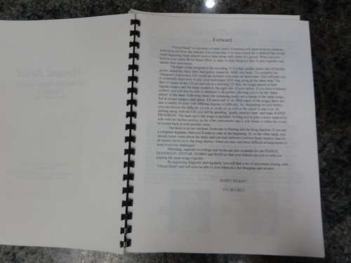 Virtual Band Banjo 4 Books and 5 CDS Bluegrass Banjo Method - Foto 5 di 21
