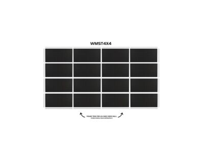 American DJ WMST4X4 Frame Trim Kit for 4x4 WMS Series Video Wall