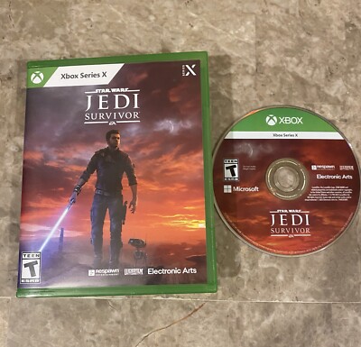 Star Wars: Jedi Survivor - Xbox Series X (2023) - Nice Disc - Case And Artwork
