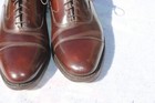 JOHNSTON & MURPHY SHOES SIZE 9.5 D BROWNS MADE IN USA OPTIME  IN GREAT CONDITION — photo 6