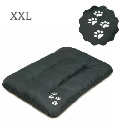 Hundebett XXL 115 x 80 cm GRAU Hundebetten Hundekissen Hundecouch Hundematte