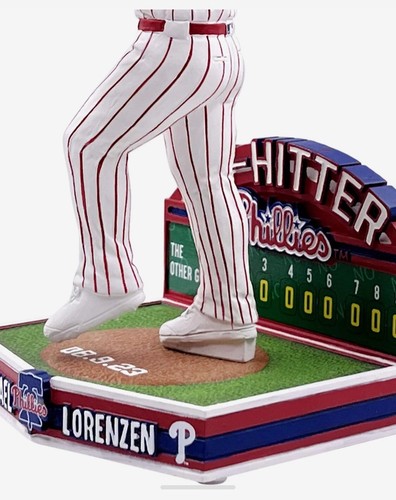 Michael Lorenzen Philadelphia Phillies Bobblehead No Hitter #92/124 FOCO NIB - Picture 3 of 7