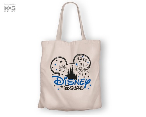 Borsa Tote Bag Topolino Minnie Gruppo Squad Vacanze Abbinata Borsa Regalo - Foto 2 di 6