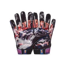 Under Armour Men's Adult F8 Novelty Football Gloves 1370840-003 Size L,XL