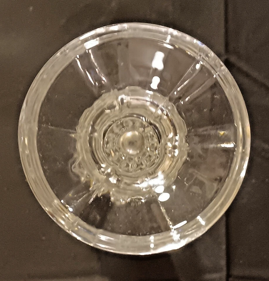 Jarrón de cristal Mikasa de colección acanalado 7,25" diseño moderno de finales de siglo sin plomo Foto 4 de 4