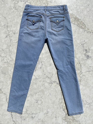Hudson Kids Distressed Adjustable Waist Stretch Skinny 12 - Picture 12 of 17