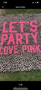 Vs let’s party love pink blanket PINK Victoria main image 3