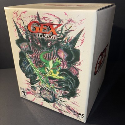 BOXED ULTIMATE COLLECTORS EDITION GEX TRILOGY TAIL TIME EDITION LIMITED RUN GAME