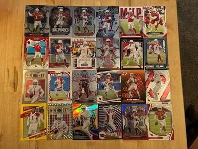 Lot Of 24 Different KYLER MURRAY Arizona Cardinals Prizm/die-cut/variation 
