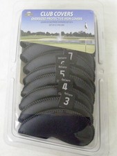 On Course Oversized Protective Iron Covers Set of 9, 3-PW SW NEW