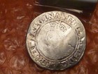 Original 1560-61 Elizabeth I Medieval Hammered Silver Shilling Martlet MM RARE — photo 1