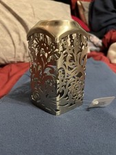 Bath And Body Works Metal Foaming Hand Soap Holder Flowers And Butterfly