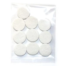 Hakko A1613 Filter, 4" L, 3" X 13/64" Size, White, Pk10