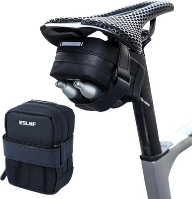 Fahrradsatteltasche wasserdicht leicht mit Reflexstreifen für Rennradfahrer