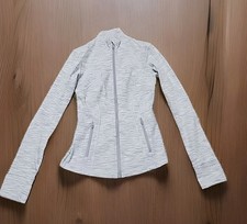 Lululemon Define Jacket Wee Are From Space Size 4 Ice Gray Alpine White