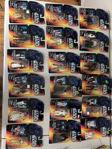 BENT & IMPERFECT CARDS Star Wars The POTF Red Card LOT Of 18 1995 1996 Kenner