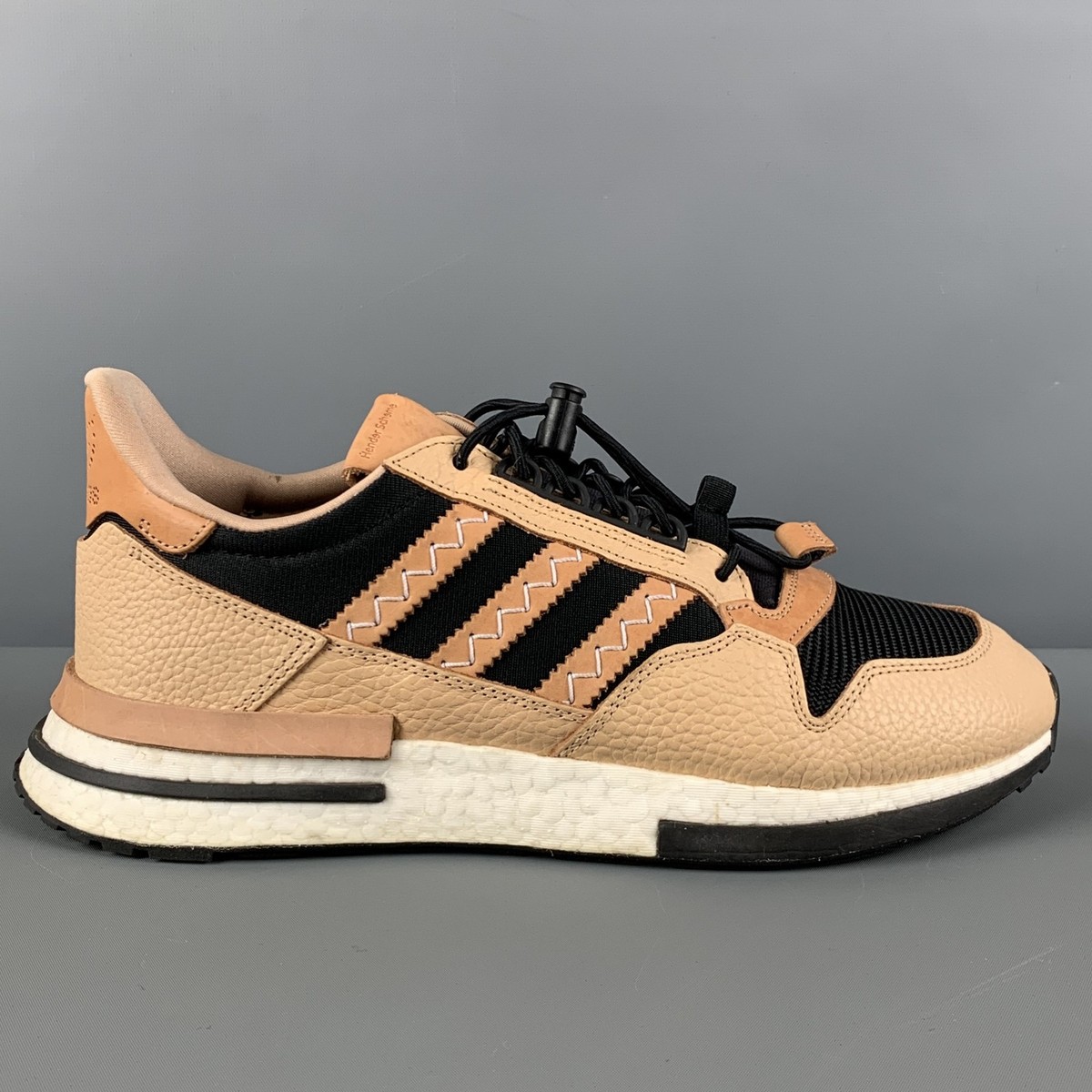 ADIDAS x HENDER SCHEME Size 10.5 Tan Black Mixed Materials