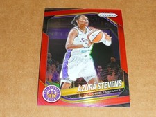 2025 Panini Prizm WNBA AZURA STEVENS RED PRIZM SPARKS 24/299 #64