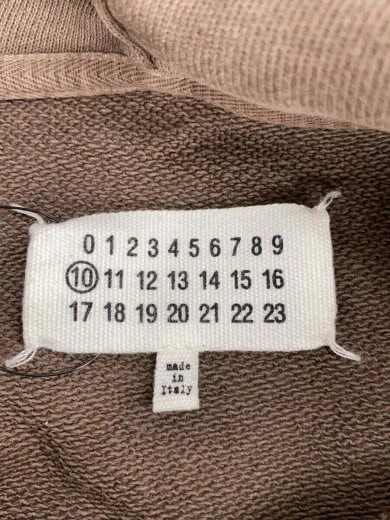 Maison Margiela felpa con cappuccio 48 cotone BRW plain S30GU0077S25405