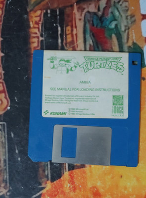 Teenage Mutant Hero Turtles (1988) Commodore Amiga (Disk) classic 16-bit