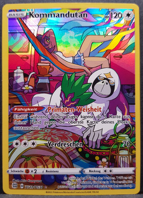 Kommandutan TG12/TG30 Strahlende Sterne Full Art Pokémon Pokemon Karte DE NM
