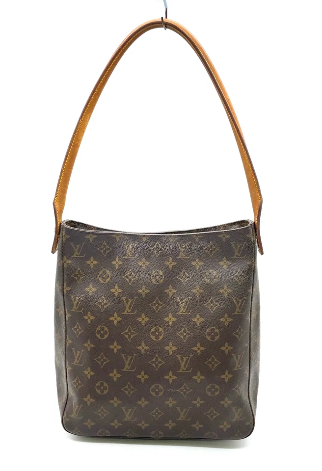 Auth Louis Vuitton Monogram Looping bag/International Wallet W/DBag Set NS101673 - Image 3 of 4