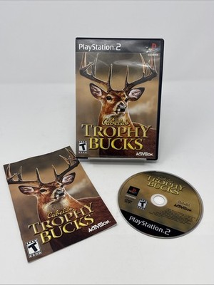 Cabela's Trophy Bucks for Playstation 2 PS2 Complete Fast Shipping!