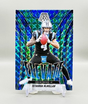 2025 Panini Mosaic Football Elevate #6 (Green Mosaic)  TETAIROA McMILLAN [RC]